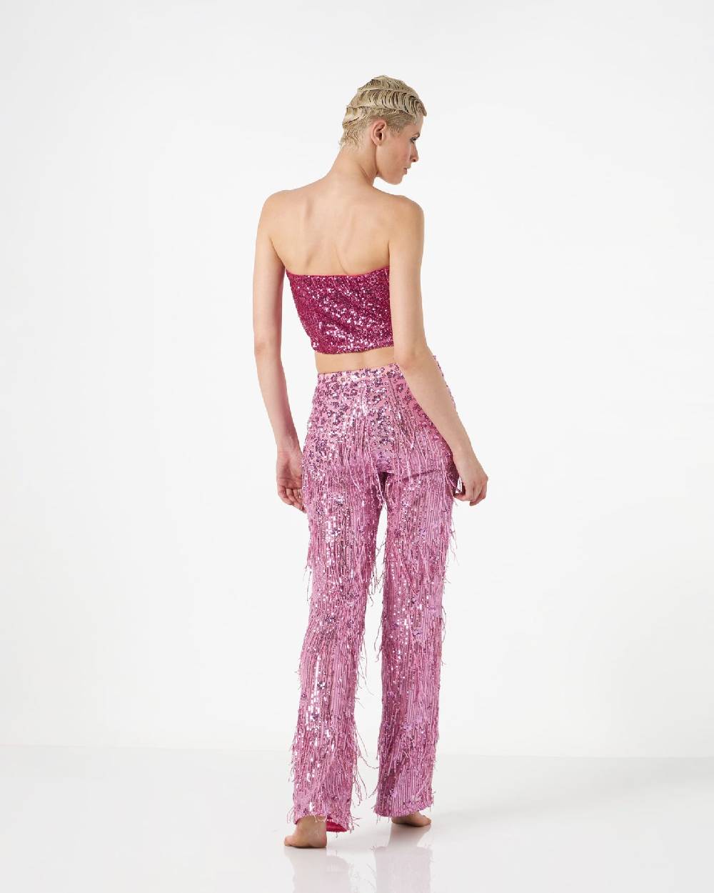 Le Twins Ludo Paillettes Fucsia Sconto