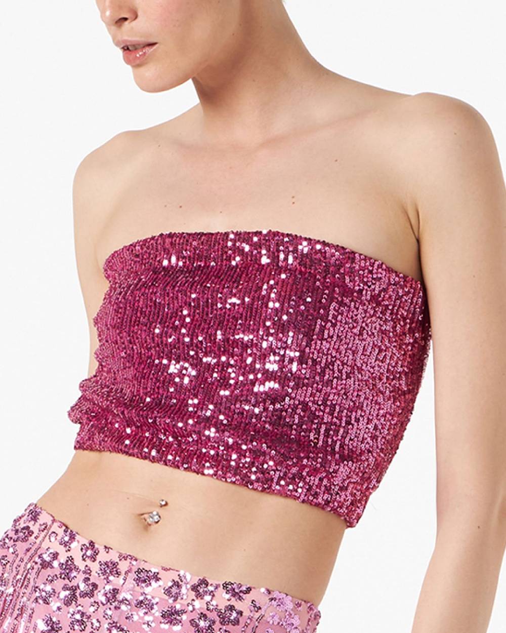 Le Twins Ludo Paillettes Fucsia Sconto