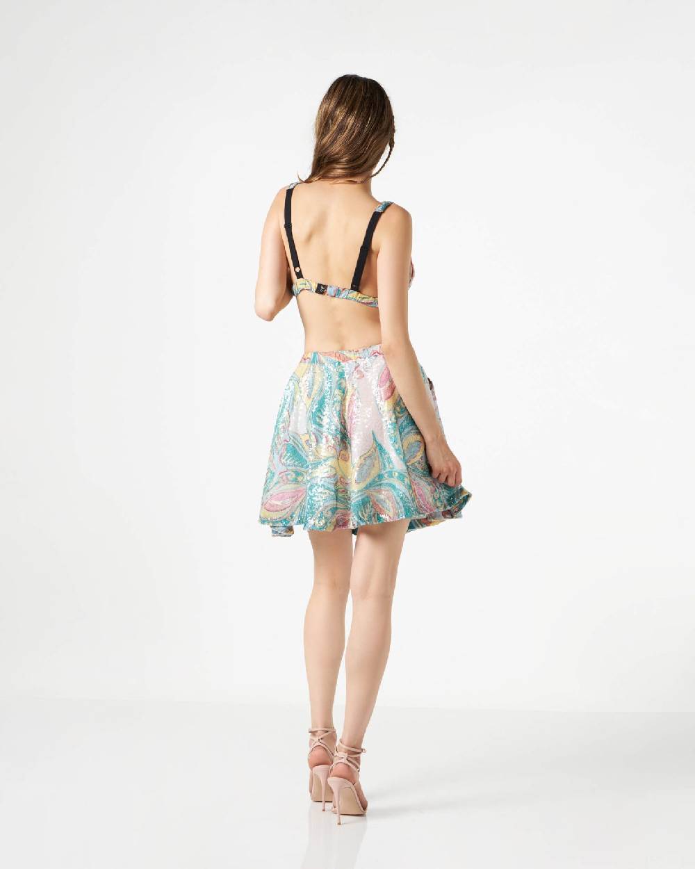 Le Twins Patrizia Paillettes Cashmere Saldi