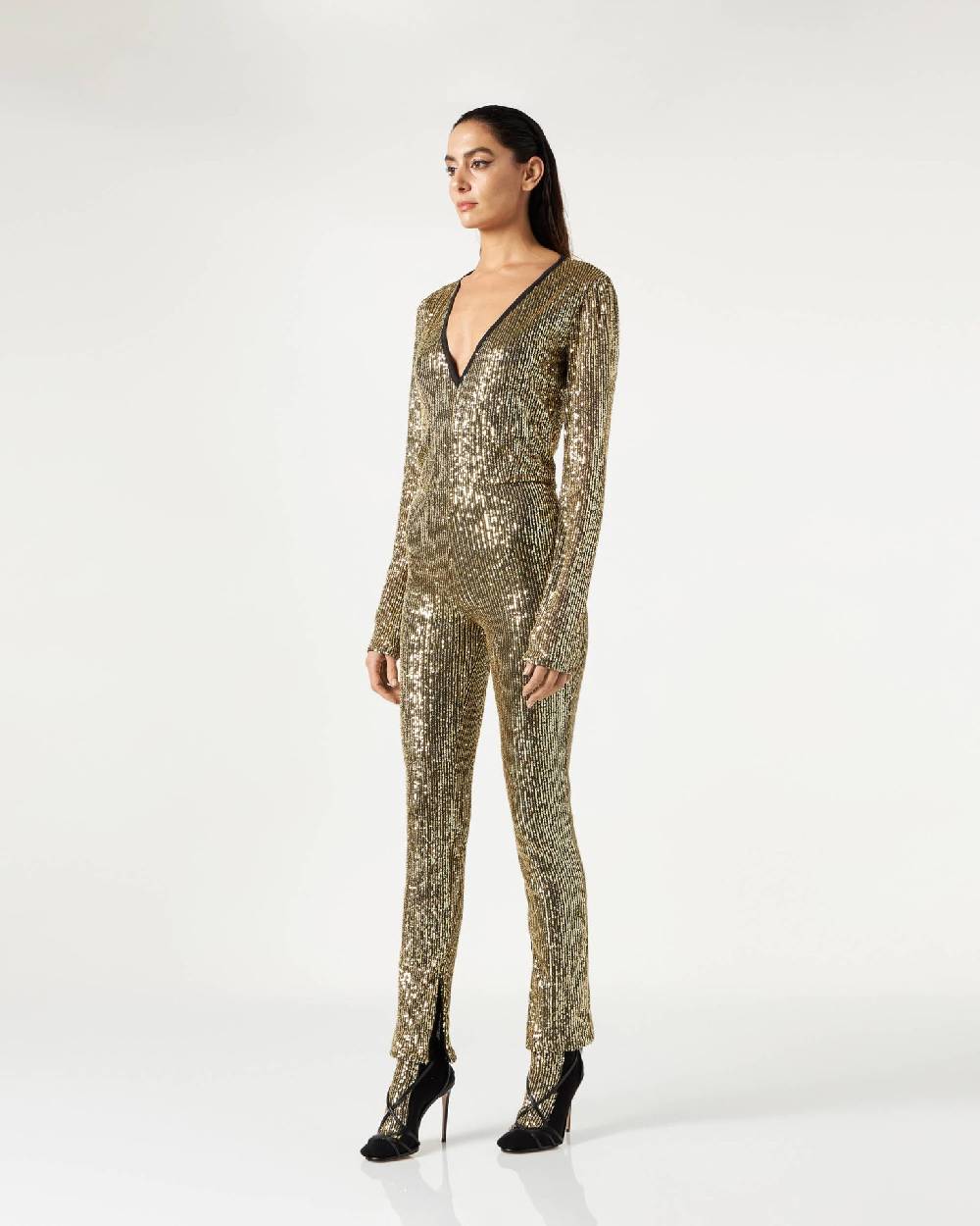 Le Twins Filomena Paillettes Oro Vendite Flash