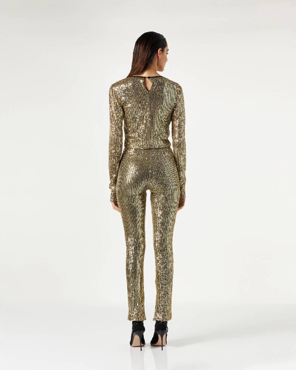 Le Twins Filomena Paillettes Oro Vendite Flash