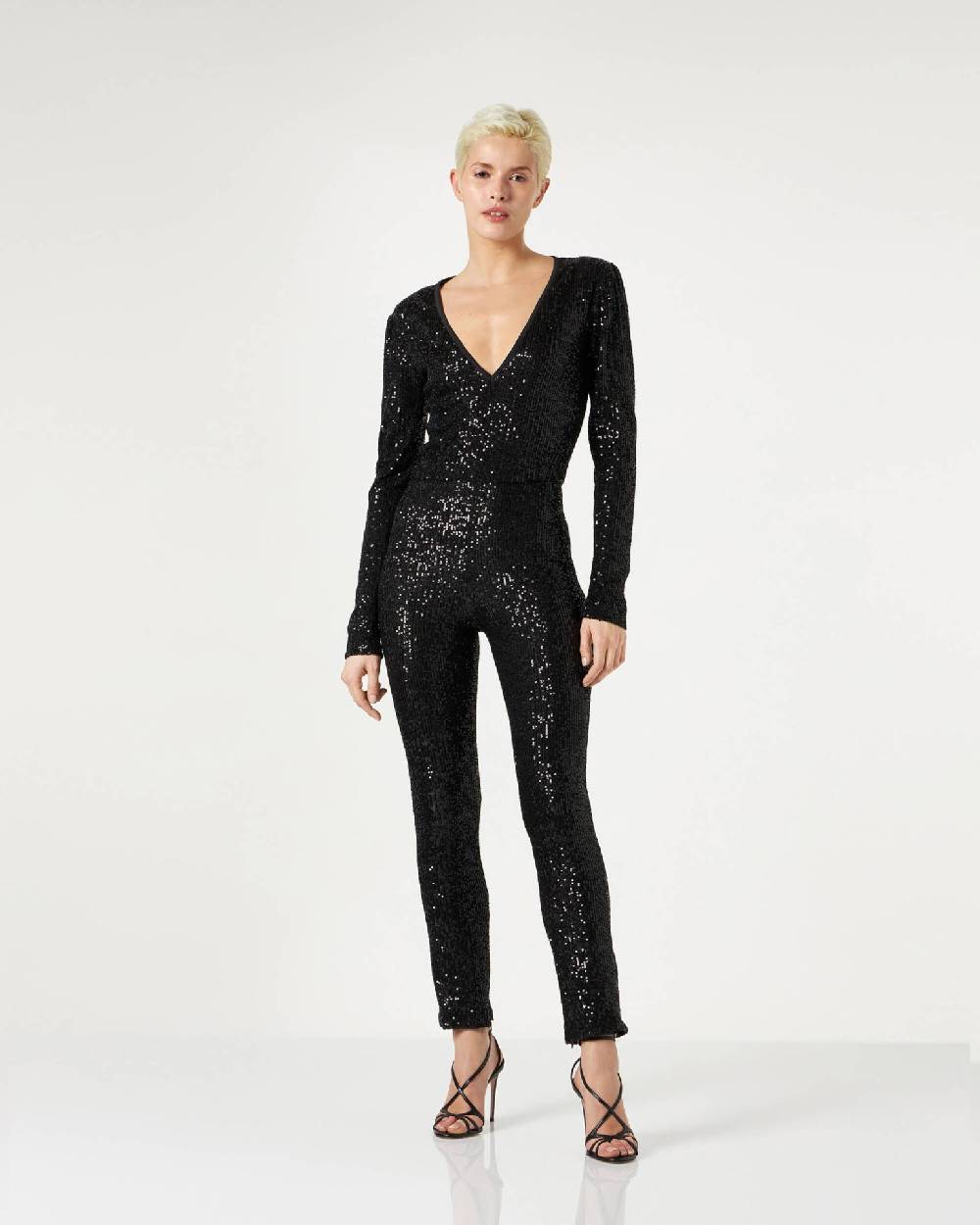 Le Twins Filomena Paillettes Nero 2025