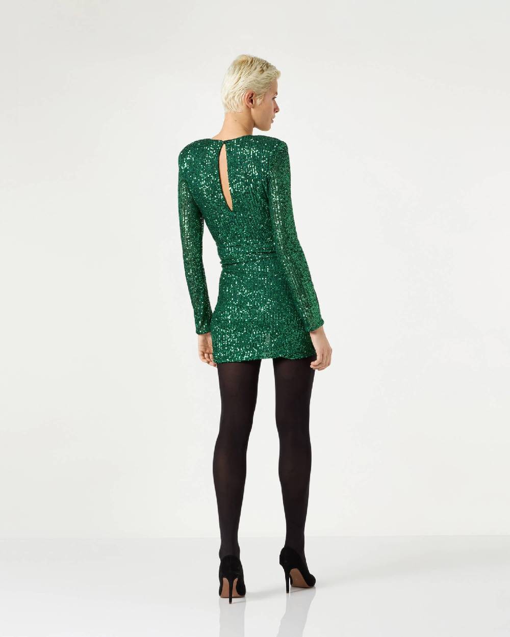 Le Twins Amalfi Paillettes Verde Moda