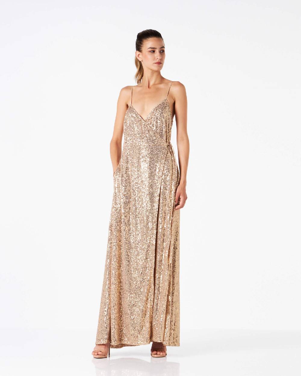 Le Twins Ary Incrocio Paillettes Oro Spedizione Gratuita
