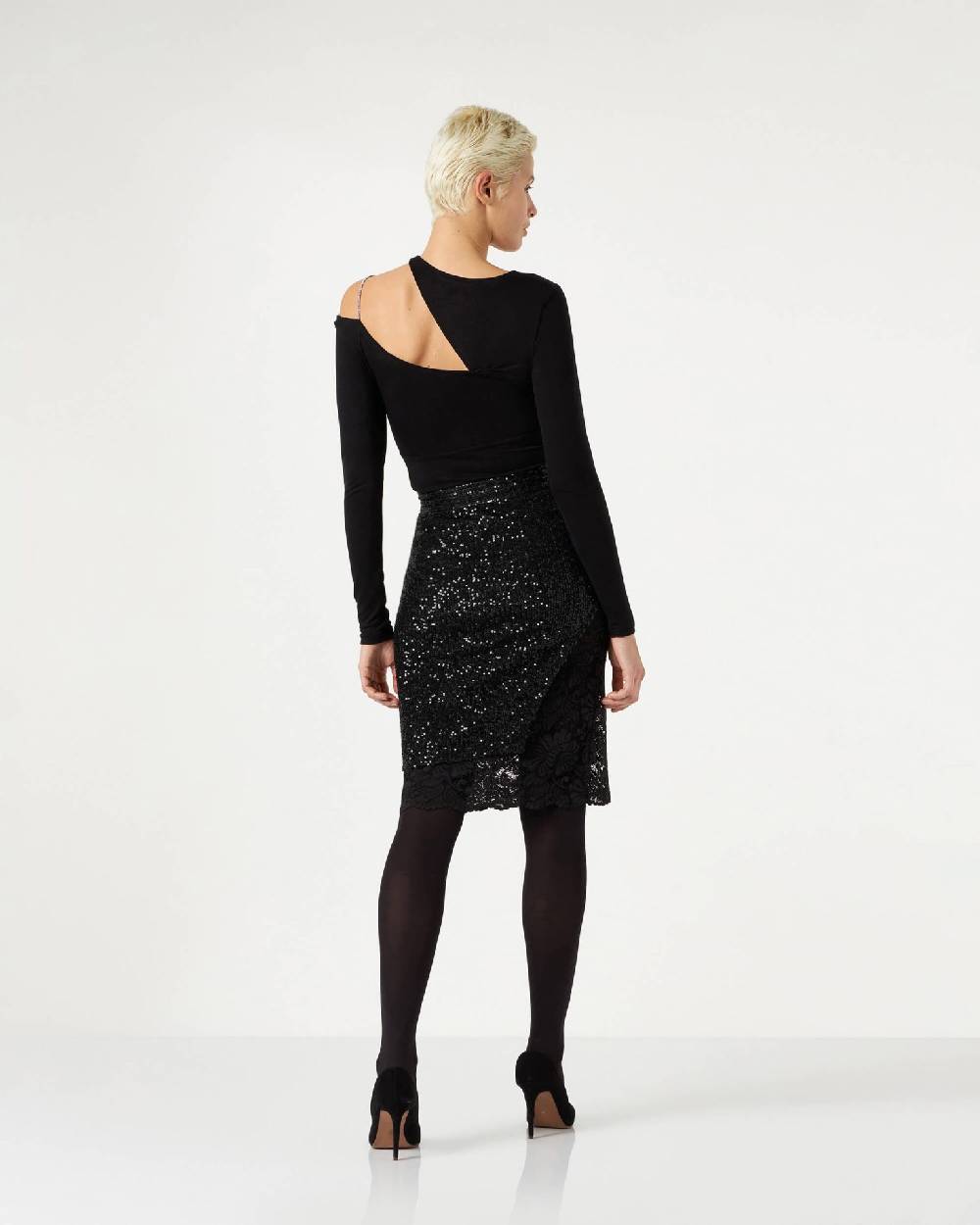 Le Twins Corinne Jersey Nero Convenienza