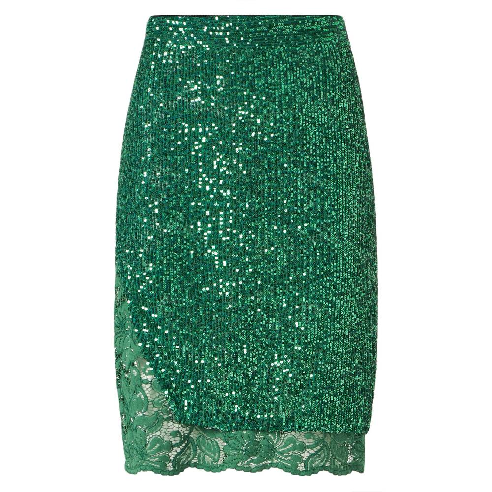 Le Twins Varese Paillettes Verde Negozi Online