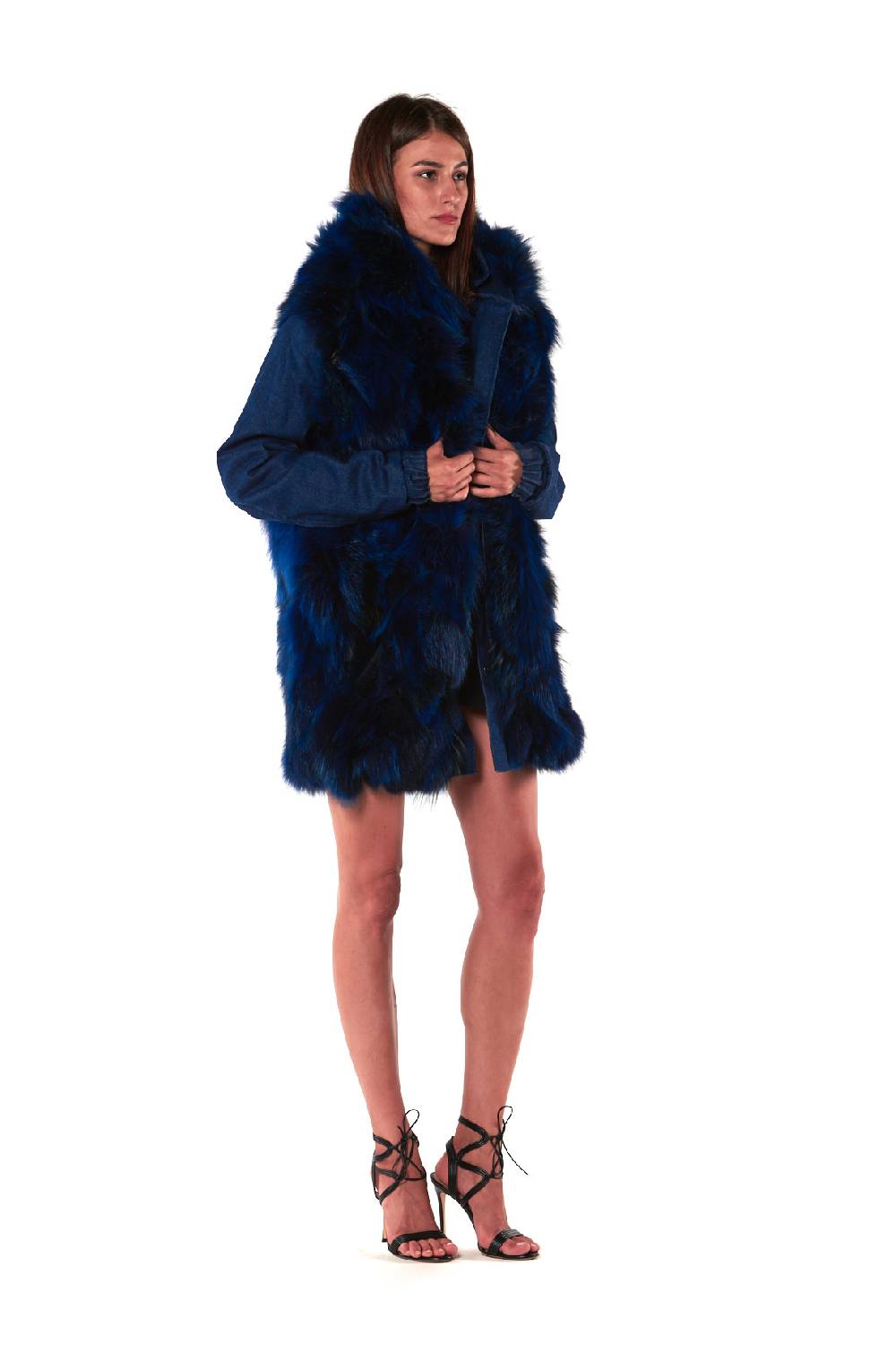Le Twins PARKA SAINT MORITZ BLU Nuova
