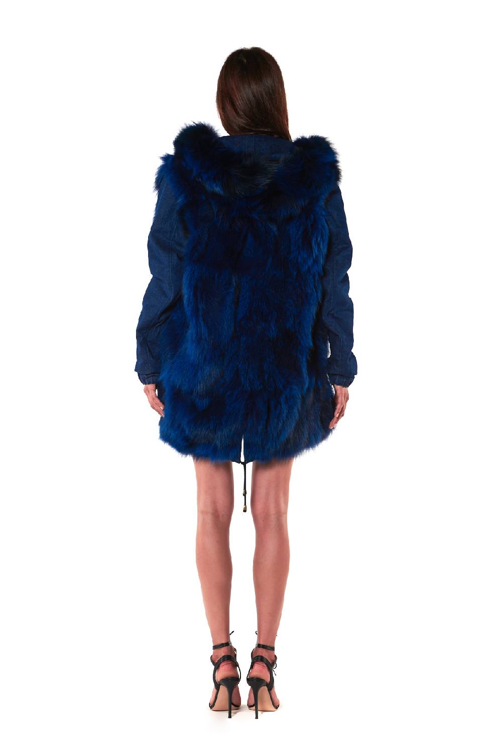 Le Twins PARKA SAINT MORITZ BLU Nuova