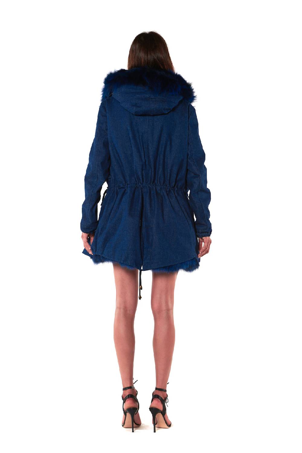 Le Twins PARKA SAINT MORITZ BLU Nuova