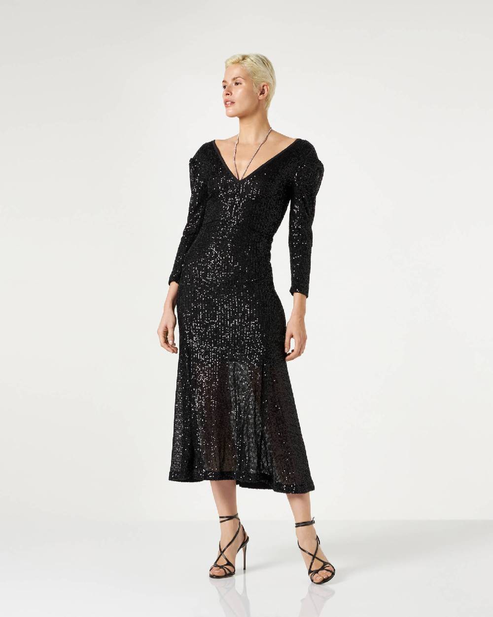 Le Twins Ilenia Paillettes Nero 2025