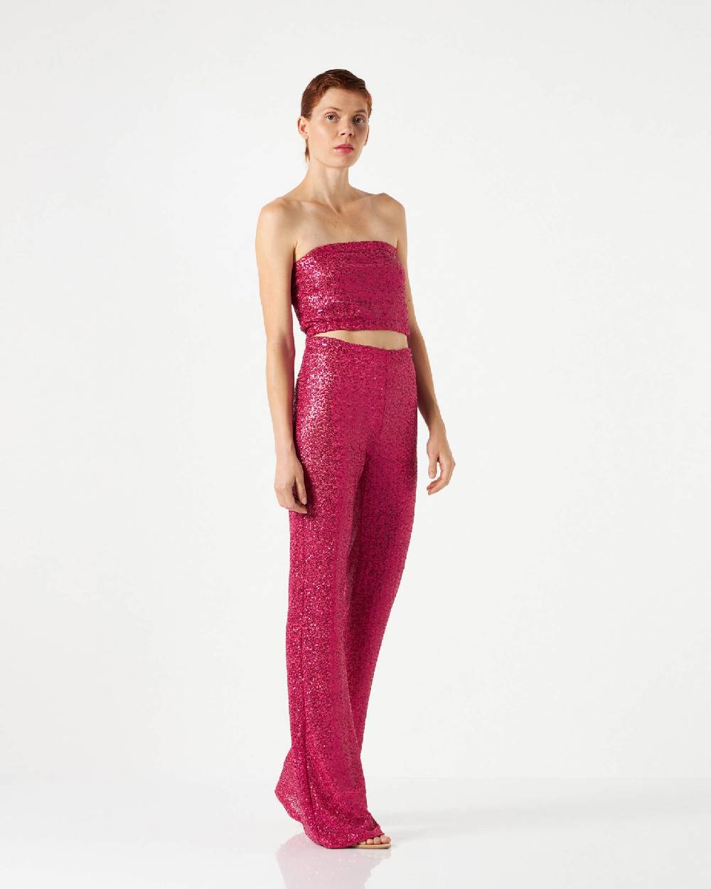Le Twins Ludo Paillettes Fucsia Qualità