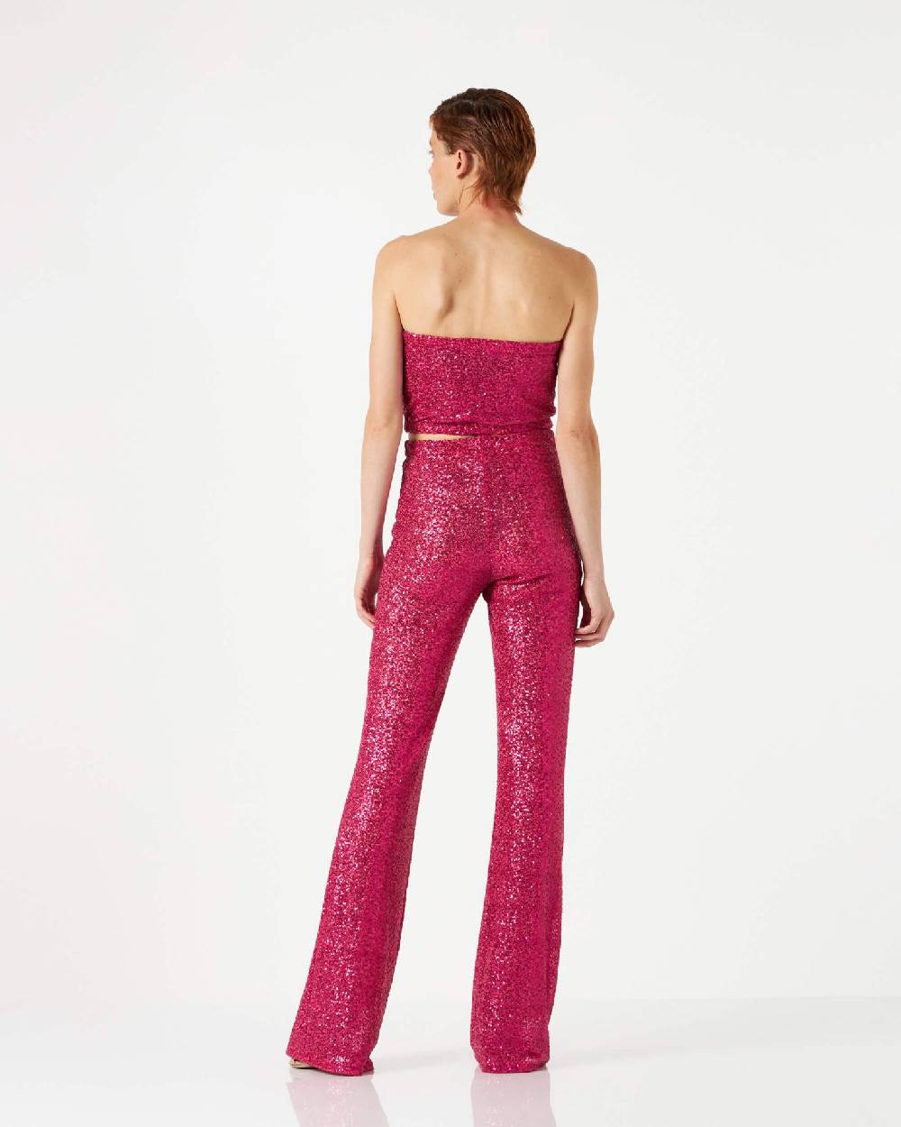 Le Twins Ludo Paillettes Fucsia Qualità