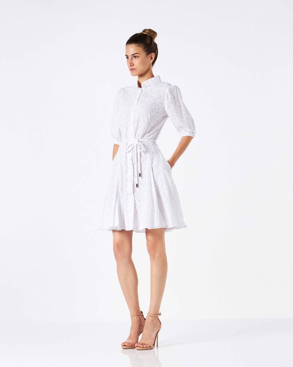 Le Twins Sofy Pizzo Sangallo Bianco Promozione Limitata