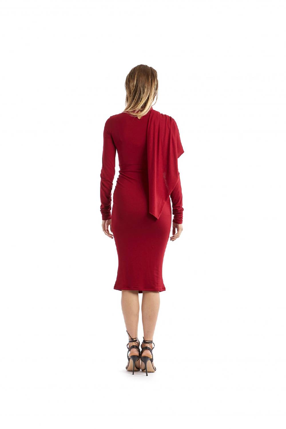 Le Twins Abito Camilla – Rosso Presa