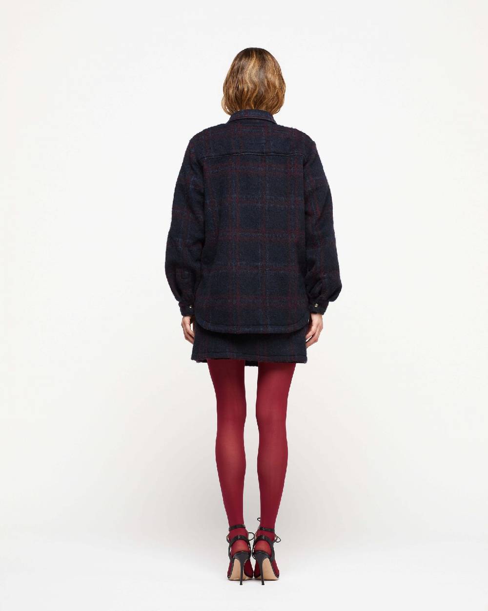 Le Twins Camicia Daniela – Blu Riga Bordeaux Outlet