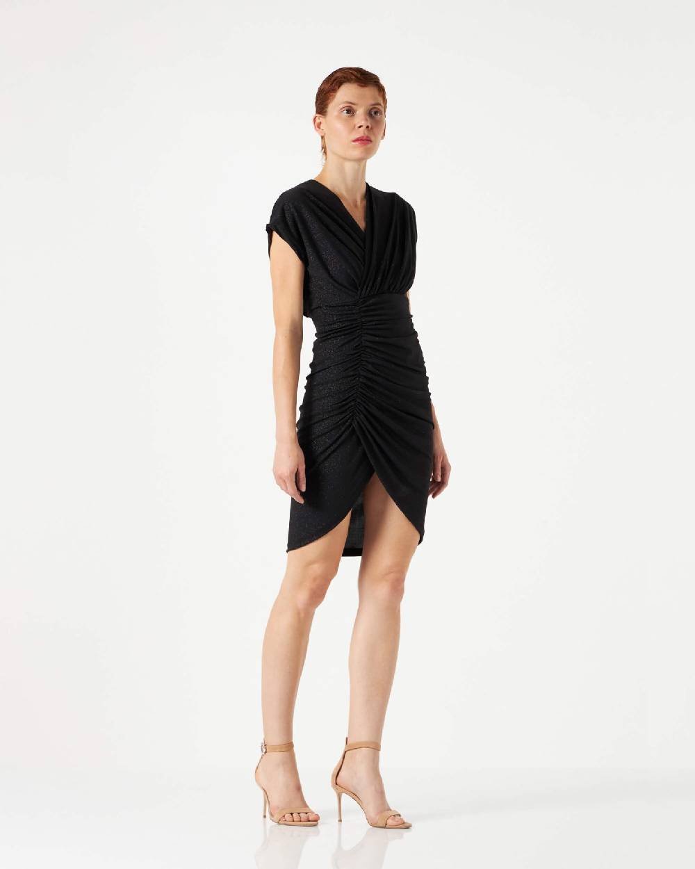 Le Twins Pantelleria Lurex Nero Saldi Di Fabbrica