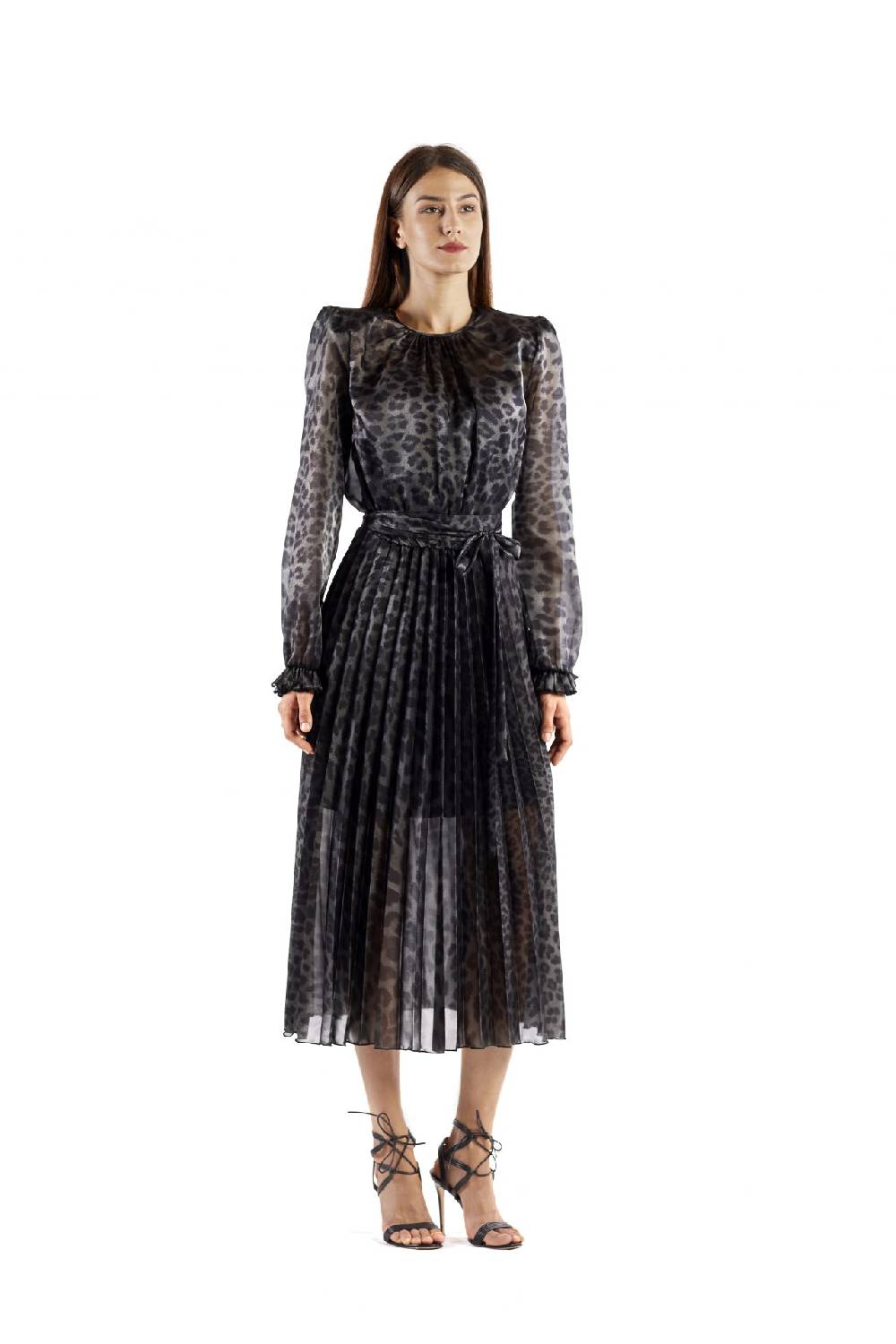 Le Twins Milano Animalier Grigio e Nero Offerta speciale