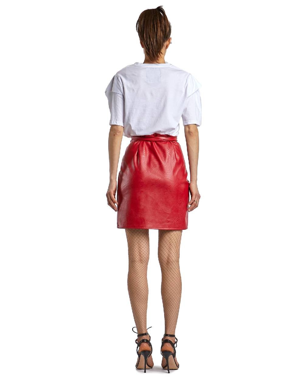 Le Twins Gonna Grazia – Ecopelle Rosso Italia
