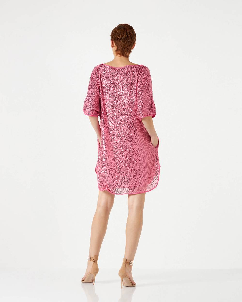 Le Twins Lilly Paillettes Rosa Vendita