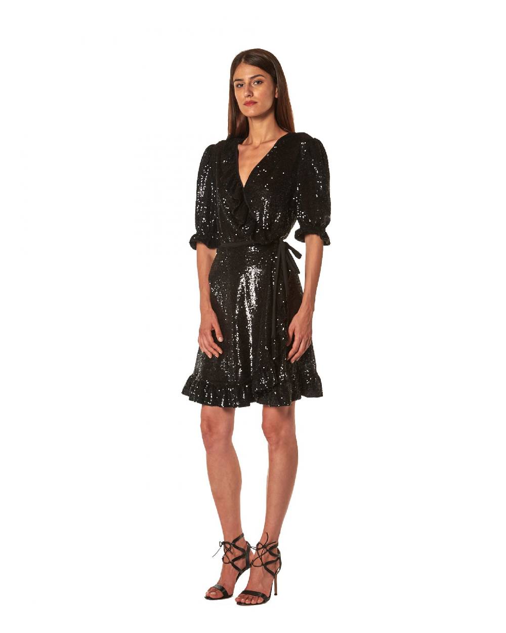 Le Twins Abito St. Tropez – Paillettes Nero Negozio