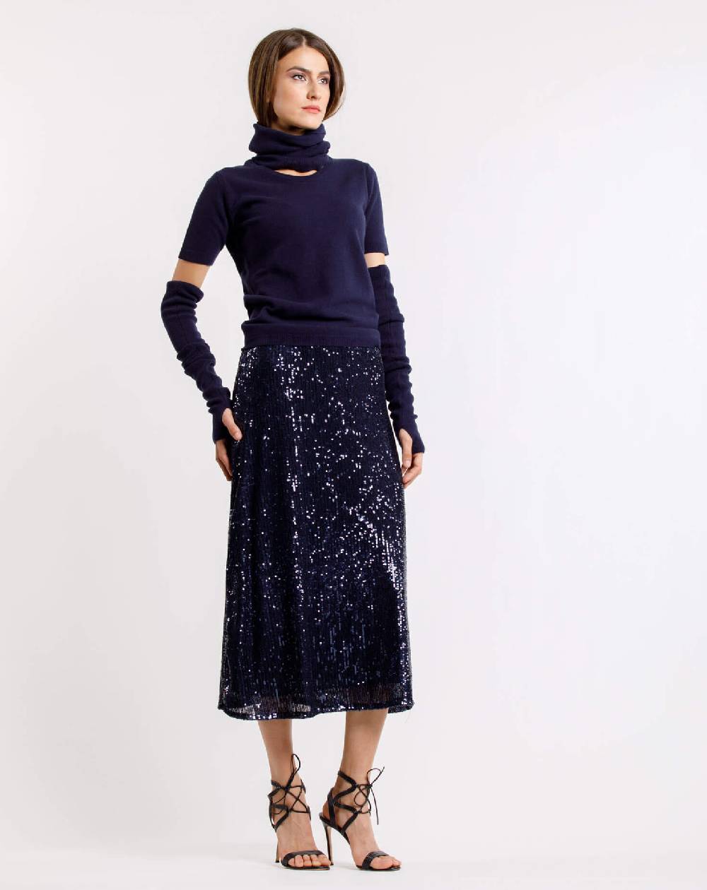 Le Twins Gonna Mara – Paillettes Blu Negozi Online