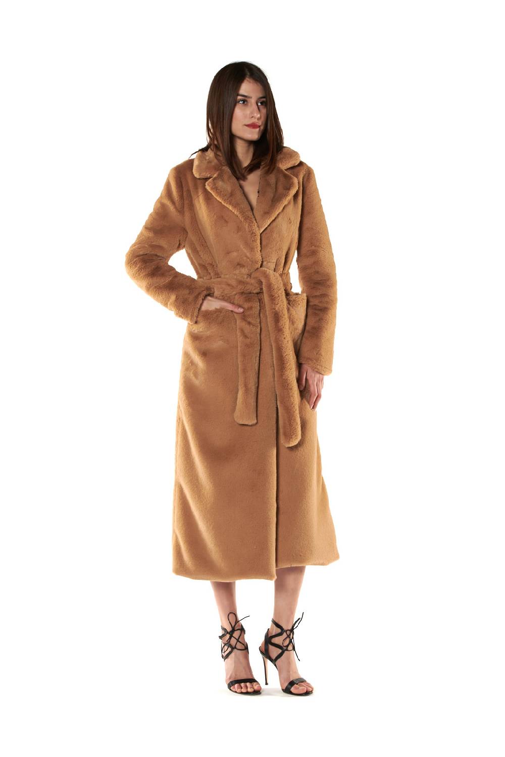 Le Twins Ecopelliccia Sofia – Cammello 2025