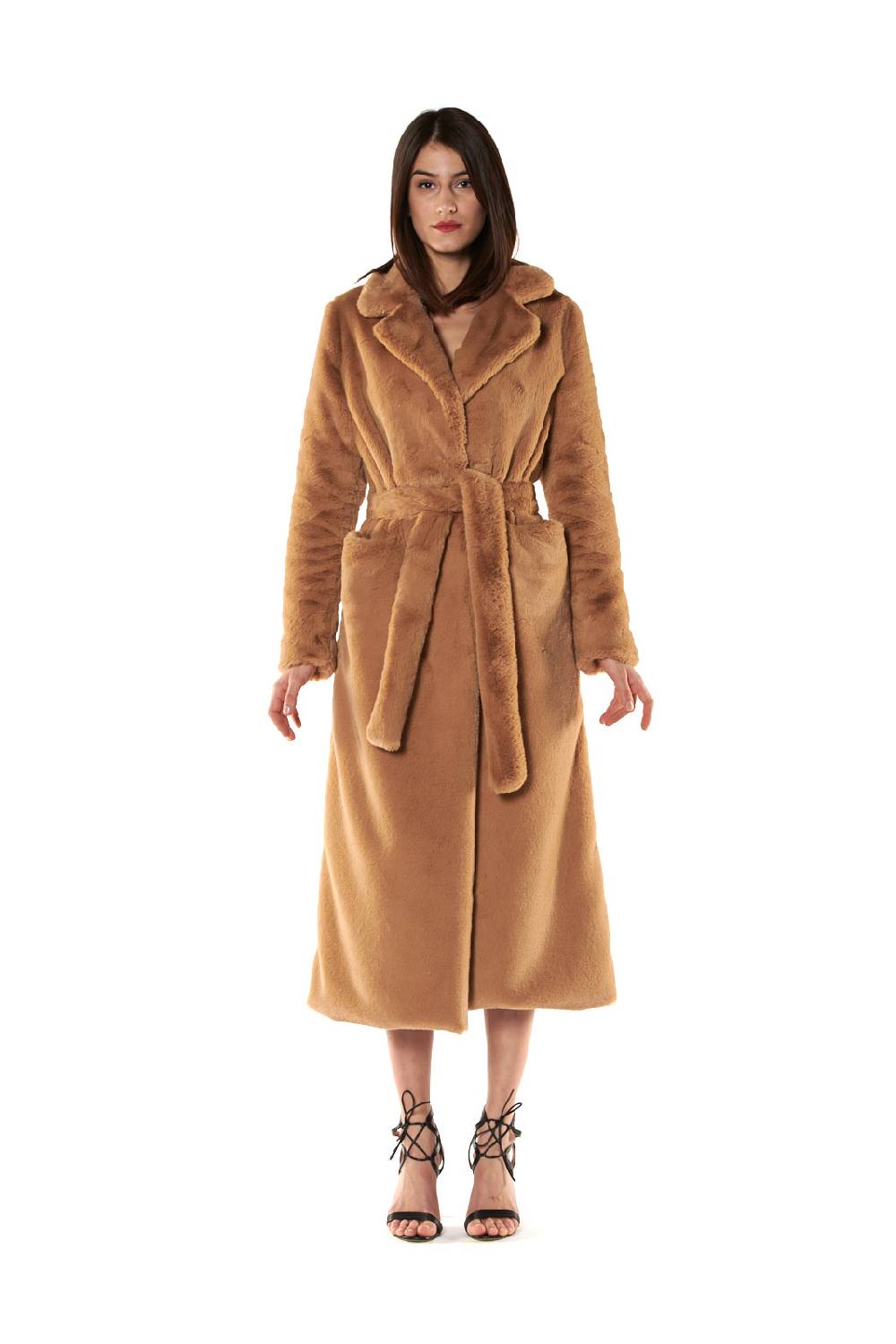 Le Twins Ecopelliccia Sofia – Cammello 2025