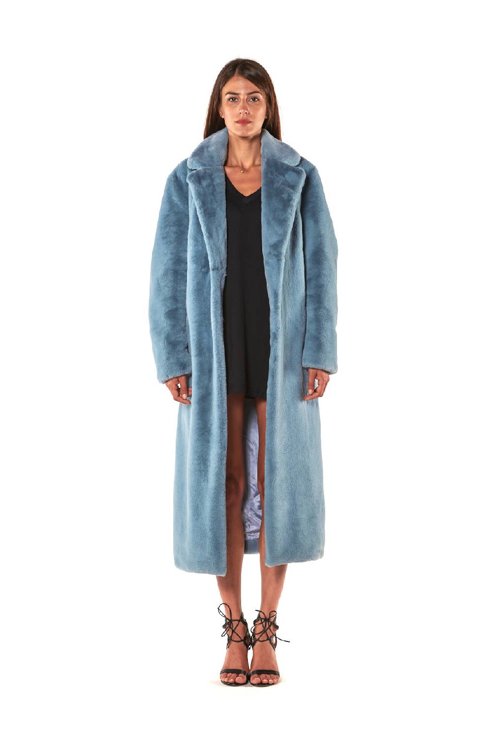 Le Twins Ecopelliccia Sofia – Celeste Latest fashion
