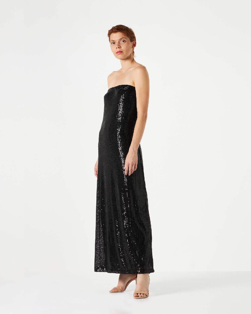 Le Twins Gina Paillettes Nero In Linea