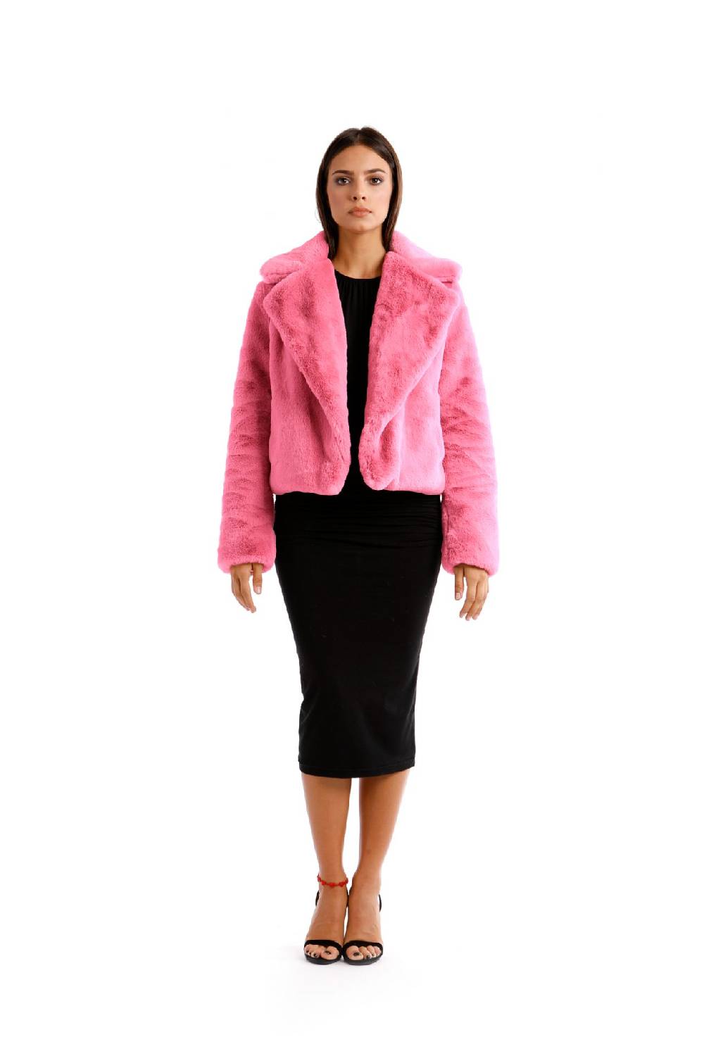 Le Twins Giubbetto eco Ava rosa barbie Pezzi Unici