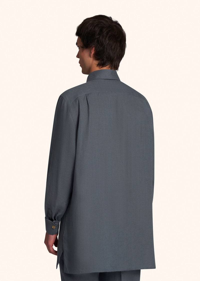 Kiton AAL - CAMICIA SPORT LINO UMC016H0883815 Outlet