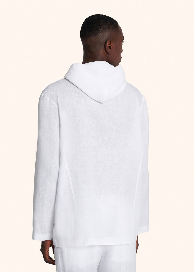 Kiton LUCA - FELPA C/CAPPUCCIO LINO UMCLUCAH0883801 Saldi