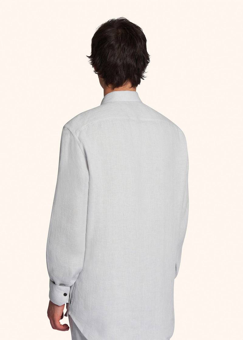 Kiton BUBA - CAMICIA LINO UMCBUBAH0883813 Saldi Di Fabbrica