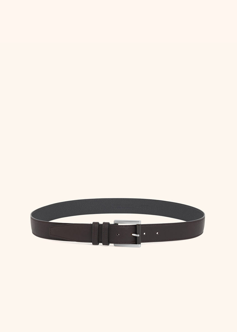 Kiton CINTURA Calfskin USC476PN0087409 Soddisfazione Garantita