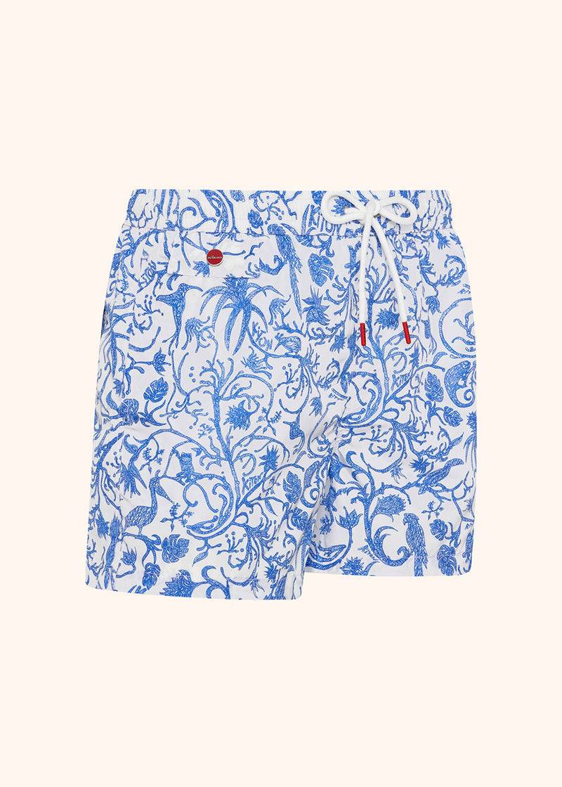 Kiton COSTUME MARE POLIESTERE UCOM2CK0745D04 Sottocosto