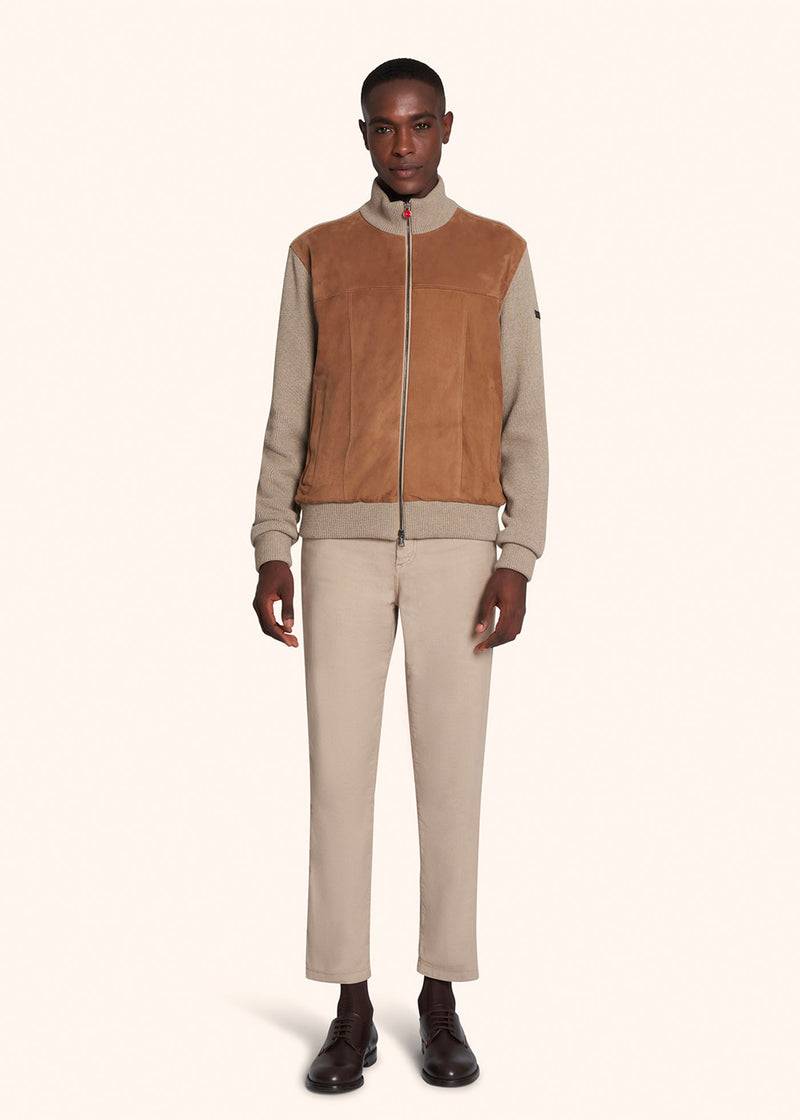 Kiton PANTALONI LINO UPNCARK0612D02 Vendite Flash