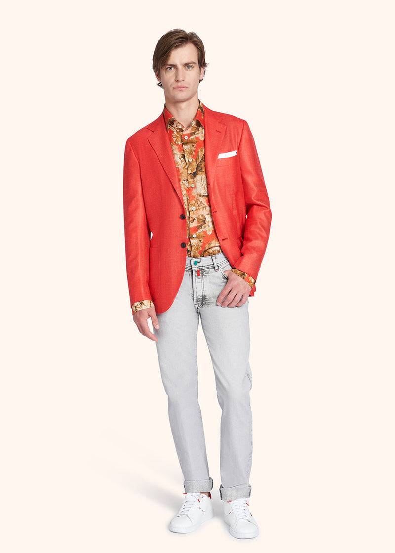 Kiton PANTALONI COTONE UPNJSMJ0782B01 In Saldo