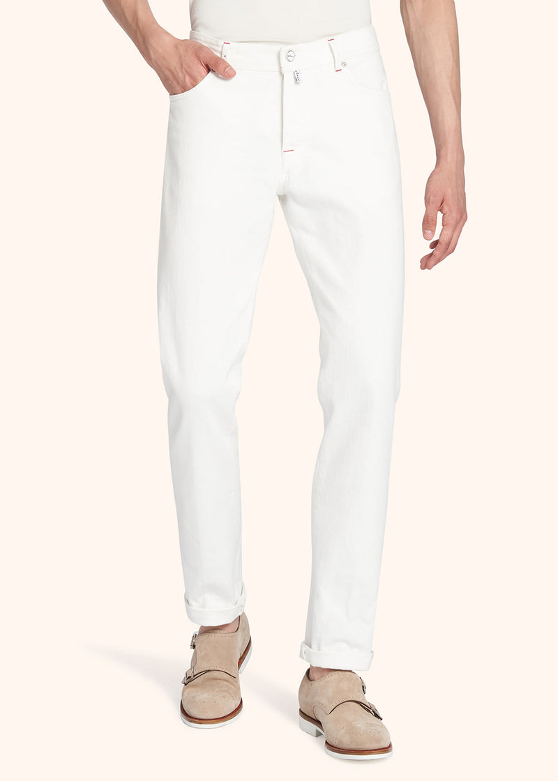 Kiton PANTALONI COTONE UPNJSMJ0737B13 Moda