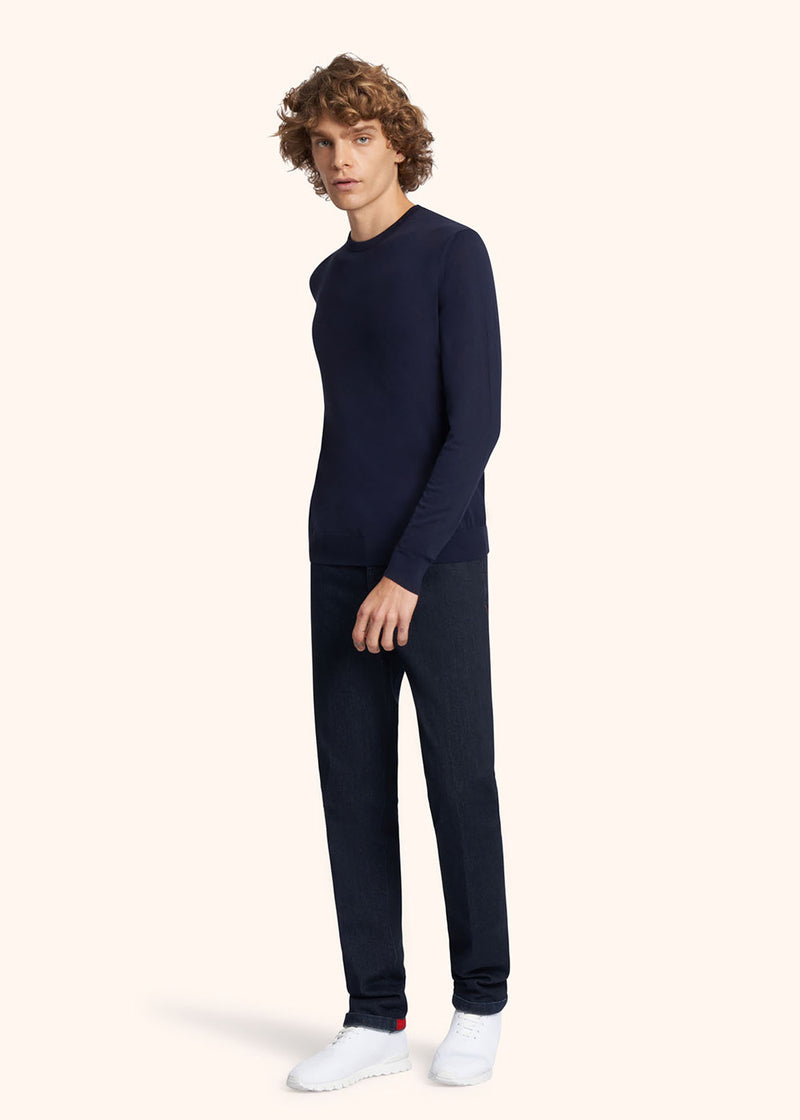 Kiton PANTALONI COTONE UPNJSMJ0763A04 Italia