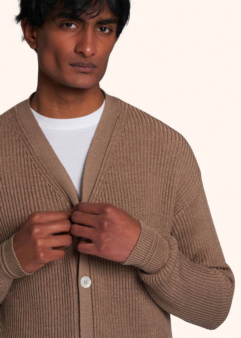Kiton CARDIGAN COTONE UMK038403 Qualità