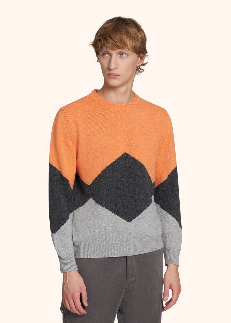 Kiton MAGLIA GIROCOLLO CASHMERE UK1468W23V170 Promozione
