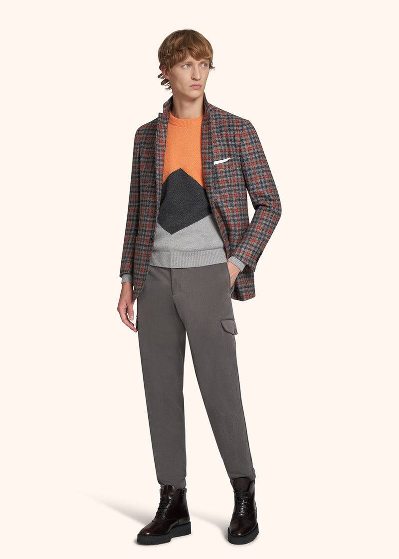 Kiton MAGLIA GIROCOLLO CASHMERE UK1468W23V170 Promozione