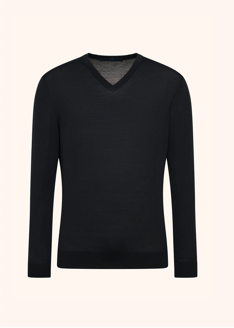 Kiton MAGLIA SCOLLO V LANA UK865K5