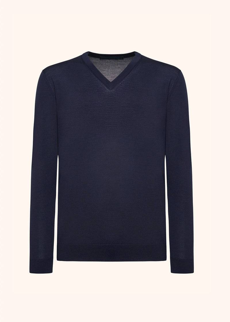 Kiton MAGLIA SCOLLO V LANA UK865K4
