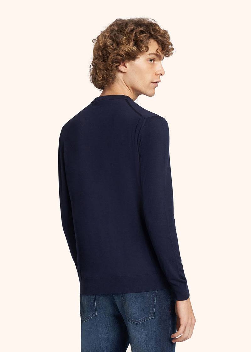 Kiton MAGLIA SCOLLO V LANA UK865K4 Pezzi Unici