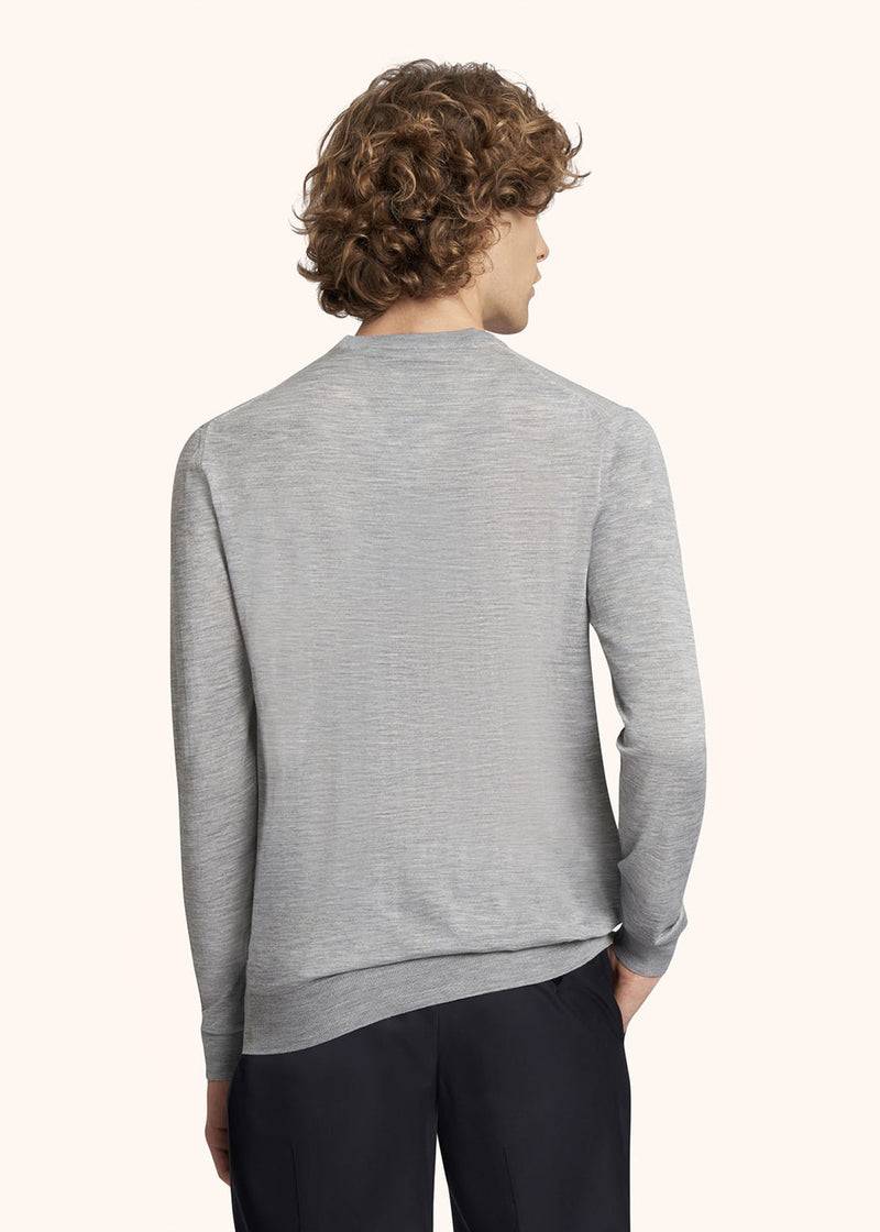 Kiton MAGLIA SCOLLO V LANA UK8651000 Qualità Garantita