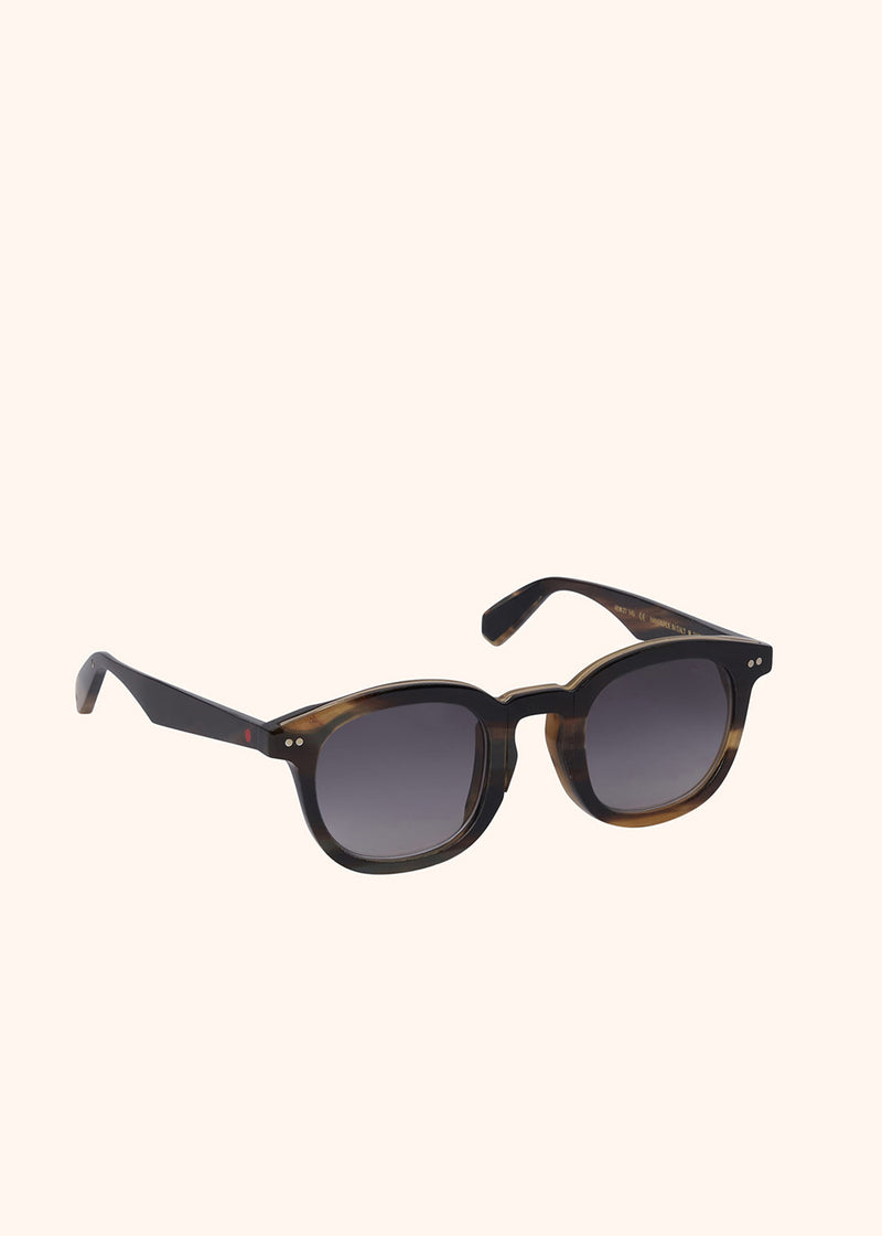 Kiton PATHOS - OCCHIALI IN CORNO UOC003H4 Consegna Veloce