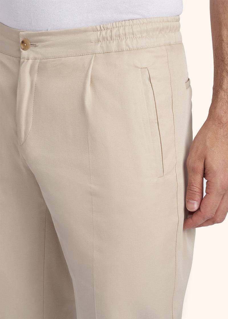 Kiton PANTALONI COTONE UPN01K06S9903 Sottocosto