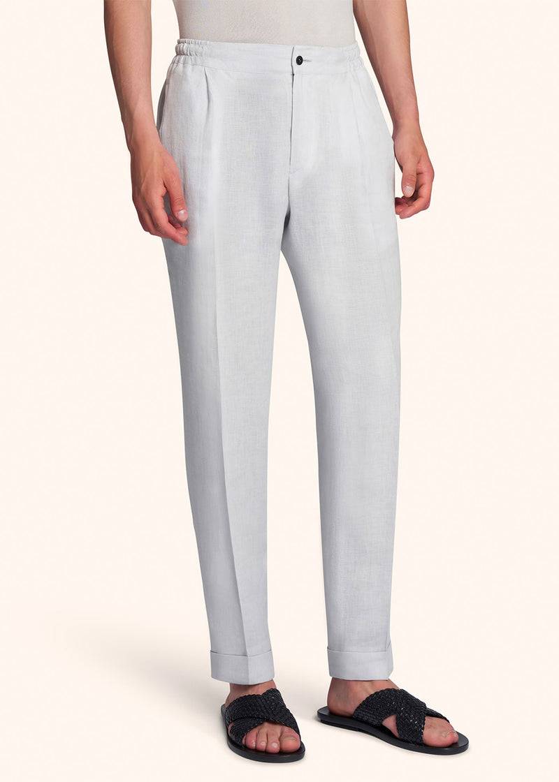 Kiton PANTALONI LINO UPN01H0883813 Novità