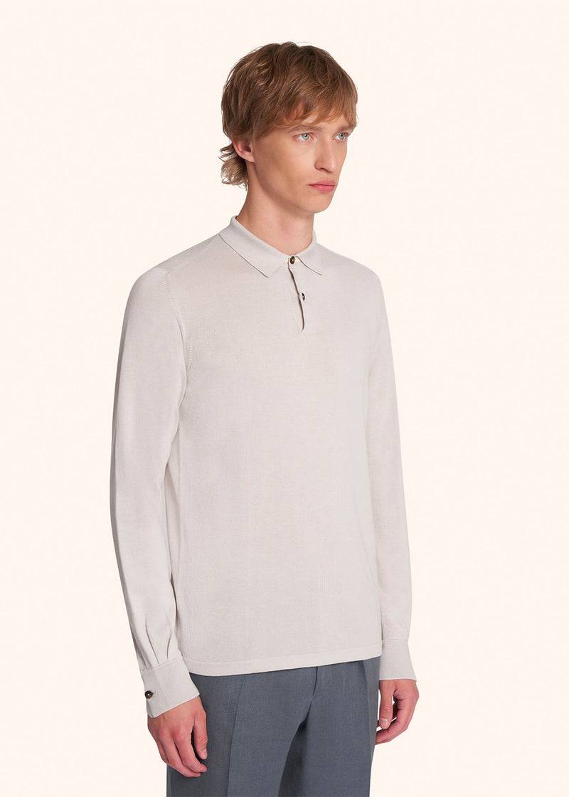 Kiton POLO M/L COTONE UMK039602 Vendita Calda